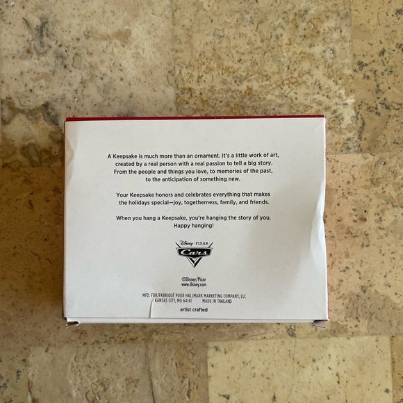 Hallmark Disney Radiator Springs Miniature Holiday Ornament Set - Picture 2 of 4